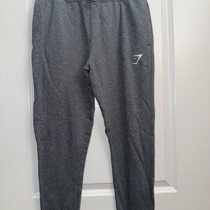 Gymshark Gray Sweatpants Tapered Fit Elastic Waistband